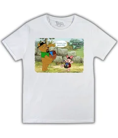 Прикольные футболки: WP Винни на белой